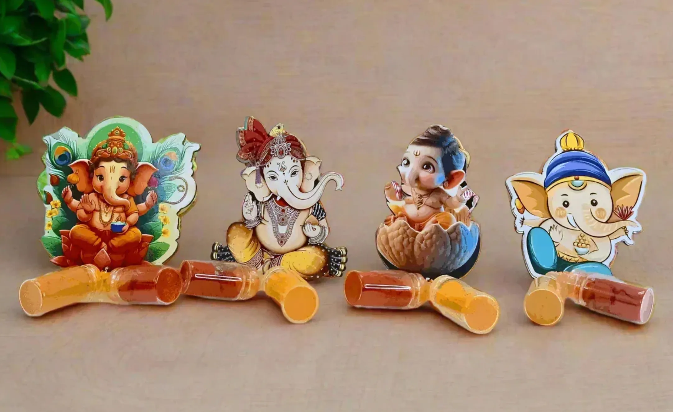 Haldi Kumkum Set – Divine Return Gifts for Weddings & Housewarming 1pc